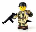 WWII U.S. Army 82nd Airborne Paratrooper Custom Minifigure, BB2 Hot on Sale