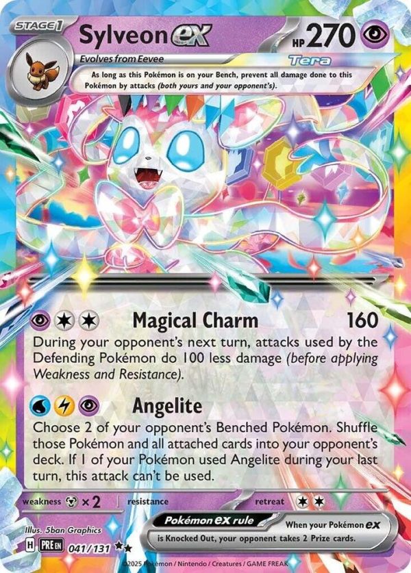 Sylveon ex (041 131) [Scarlet & Violet: Prismatic Evolutions] Online