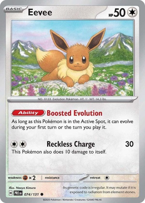 Eevee (074 131) [Scarlet & Violet: Prismatic Evolutions] Sale