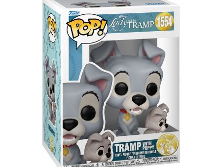 Lady & The Tramp: 70th Anniversary - Tramp with Puppy Pop! Vinyl 1554 Online Hot Sale