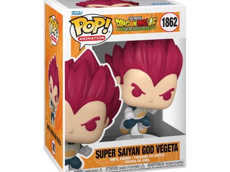 Dragon Ball Super: Broly - Super Saiyan God Vegeta Pop! Vinyl 1862 on Sale