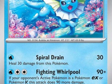 Vaporeon (022 131) [Scarlet & Violet: Prismatic Evolutions] on Sale