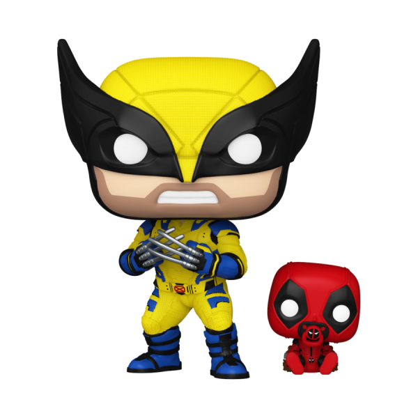 Deadpool & Wolverine - Wolverine with Babypool Pop! Vinyl 1403 Sale