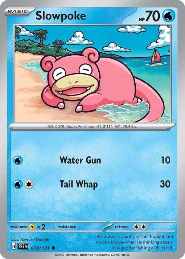 Slowpoke (018 131) [Scarlet & Violet: Prismatic Evolutions] Cheap