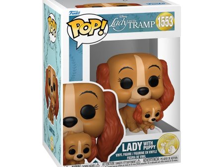 Lady & The Tramp: 70th Anniversary - Lady with Puppy Pop! Vinyl 1553 For Sale