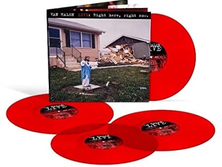 VAN HALEN - LIVE: RIGHT HERE, RIGHT NOW [4LP RED VINYL] LIMITED EDITION [RSD 2023] BOX SET Online