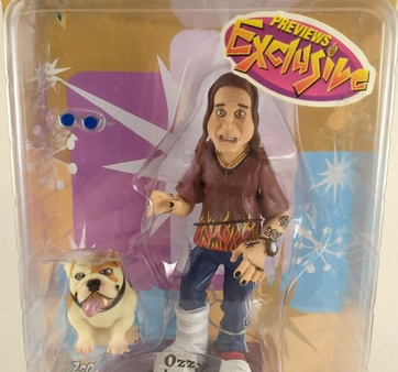 OSBOURNE FAMILY: OZZY WITH DOG - MEZCO-2002-EXCLUSIVE Online Sale